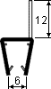 Shower cable profile
