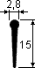 Shower cable profile