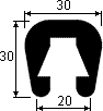 Привальный брус T 171