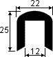 Привальный брус T 613